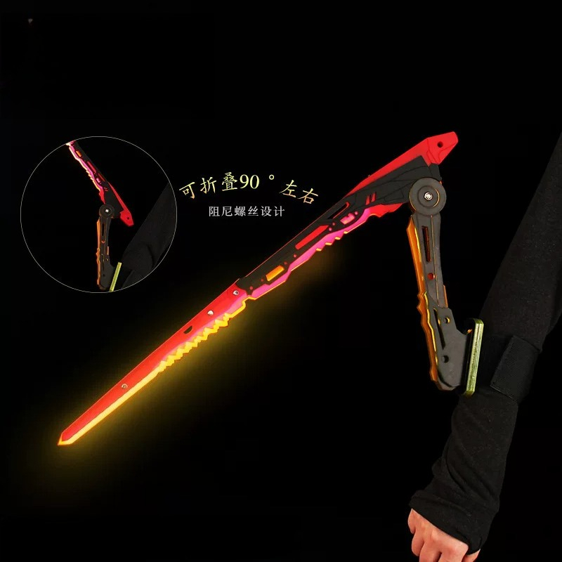 Cosplay Prop Katana - Katana Cyberpunk Anime, Lame de Mantis