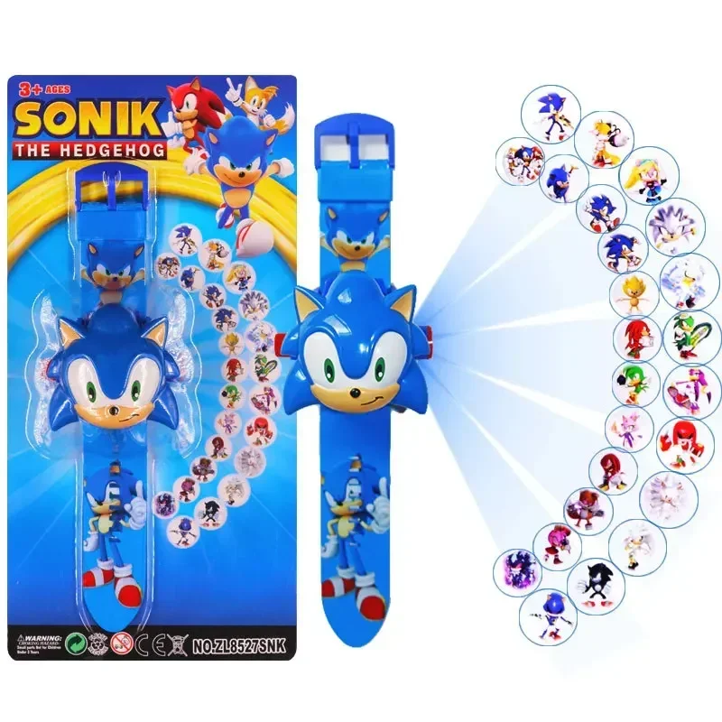 Free Cosplay Prop Patterns - Montre Projecteur 3D Sonic Hérisson Dessin