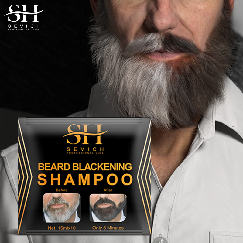 Hair Spray Color - Shampoing pour barbe noire, teinture naturelle
