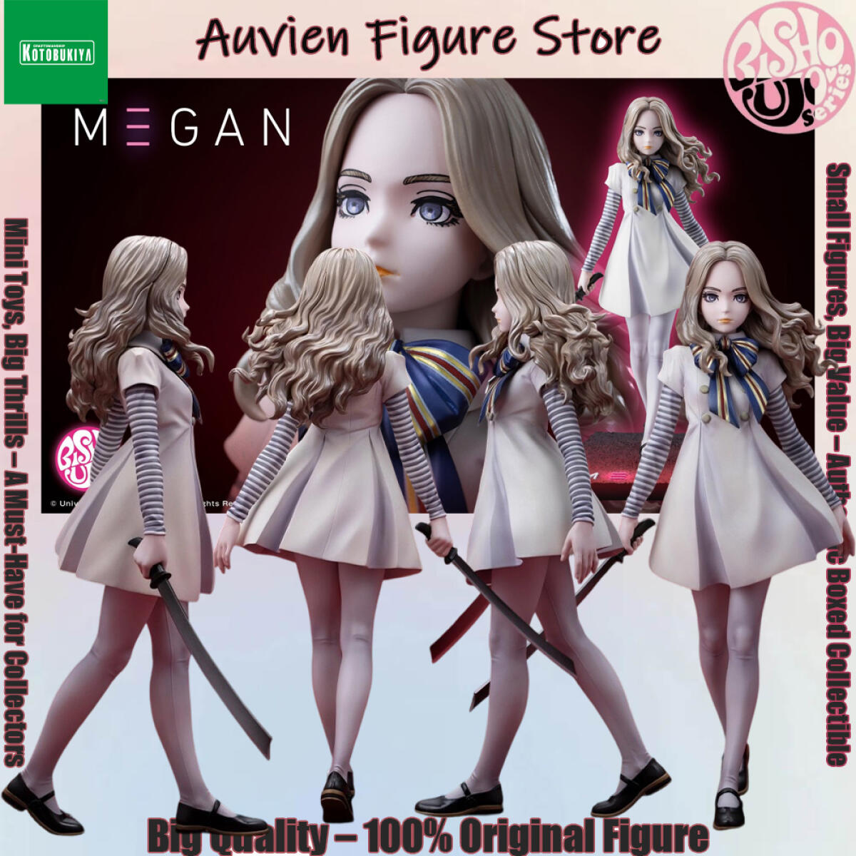 Kotobukiya Bishoujo - Figurine Bishoujo Megan sous licence officielle
