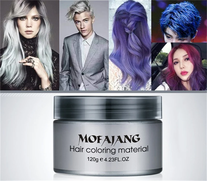 Hair Spray Color - 1 pièce Mofajang Cire colorante pour