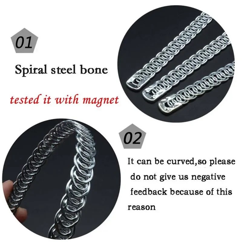 Corset sous le buste en satin  - Boning Corset Steel avis et prix