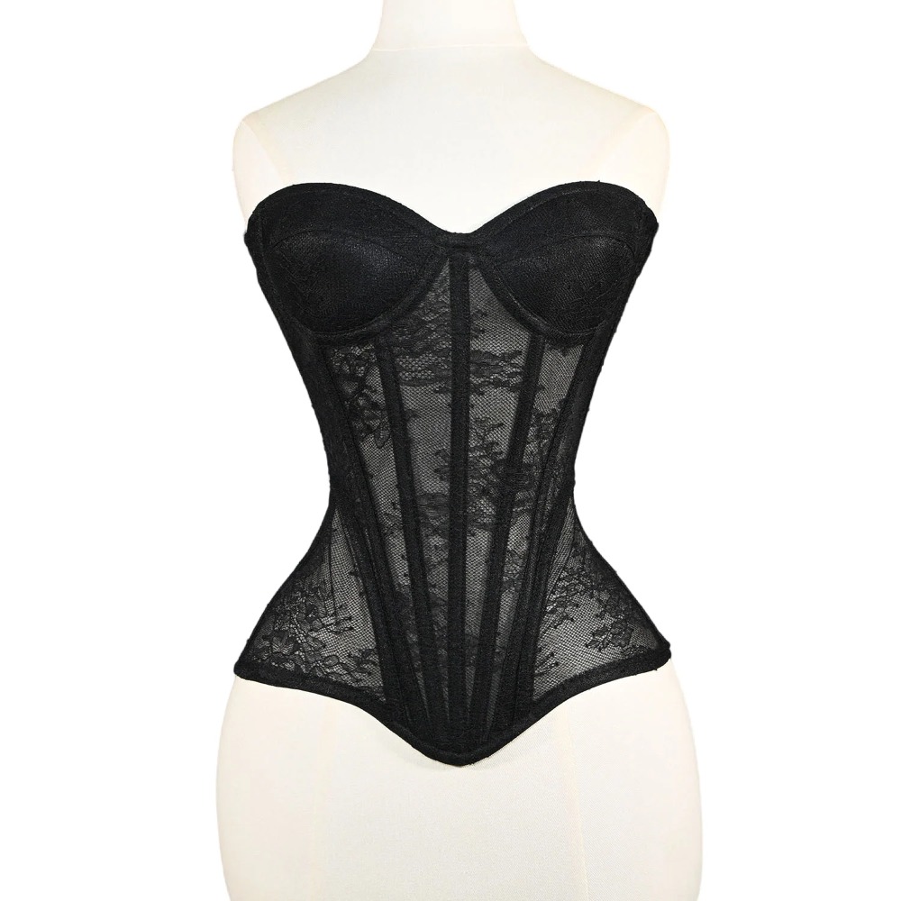 Femmes maille Corset Busiter s - Boning Corset Steel avis et prix