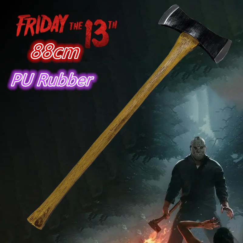 Cosplay 1:1 outil Jason jaune  - Cosplay Prop Axe avis et prix