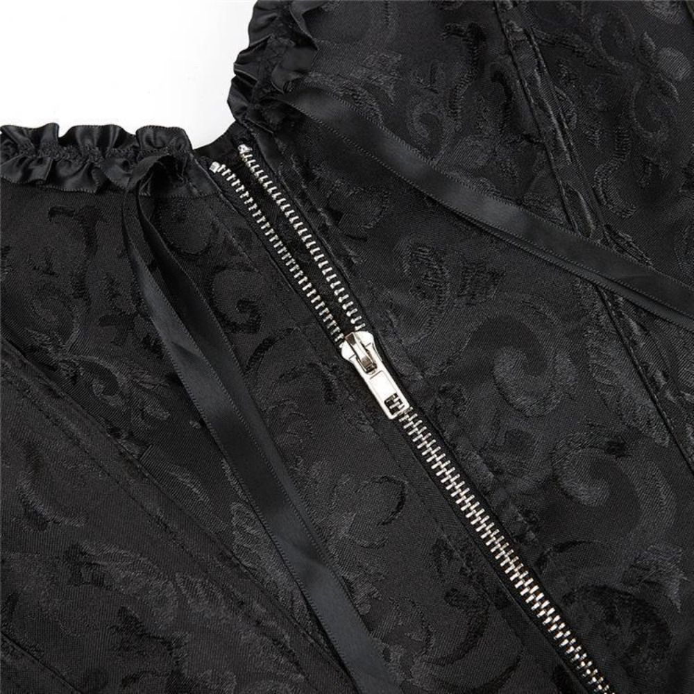 Corset Jacquard à Fermeture Éc - Boning Corset Steel avis et prix