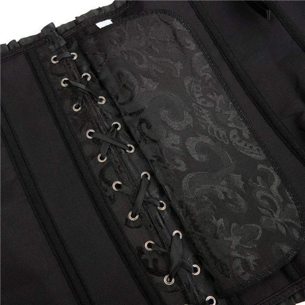 Corset Jacquard à Fermeture Éc - Boning Corset Steel avis et prix