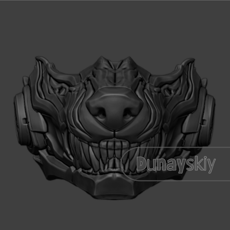 Masque de loup Valko Love and  - Cosplay Prop 3D Print avis et prix