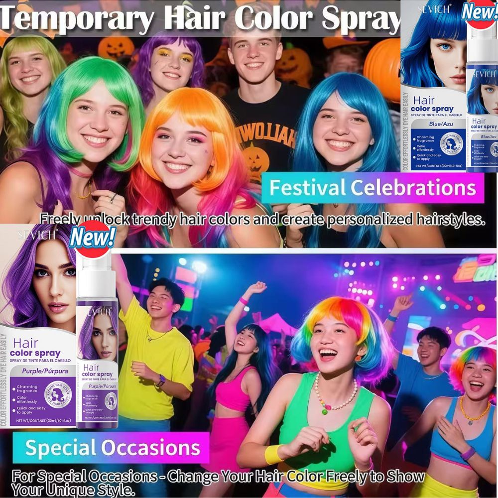 Spray de teinture capillaire j - Hair Spray Color avis et prix