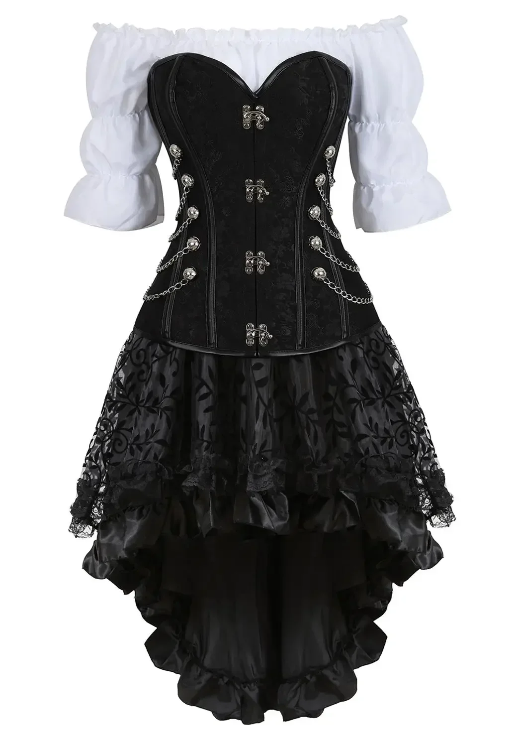 Corset en cuir et acier Sophia - Boning Corset Steel avis et prix
